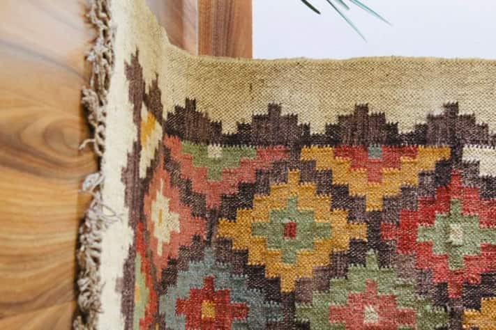 تصویر 4 از خرید گلیم دستباف دورو زنجانی + قیمت فروش استثنایی